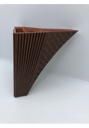 PLASTİK,ROMA 12 CM CEVİZ KOLTUK,BAZA,MOBİLYA AYAĞI (4 ADET)