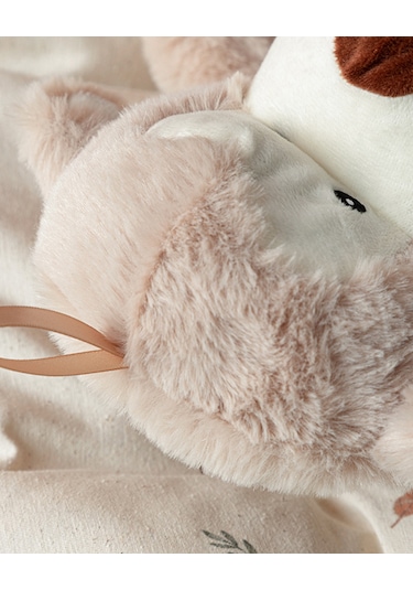English Home Little Monkey Pelüş Sıcak Su Torbası Bej Bej