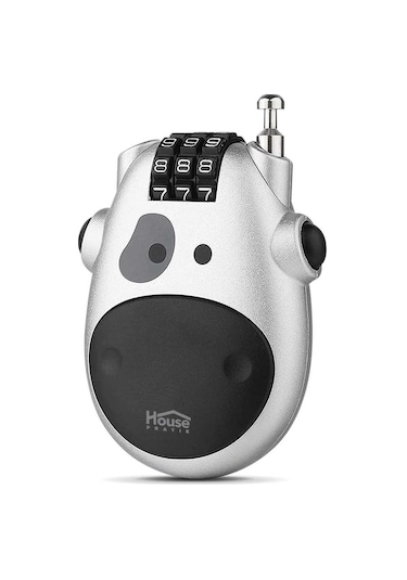 House Pratik Hp49 Figürlü Şifreli Kilit Gri