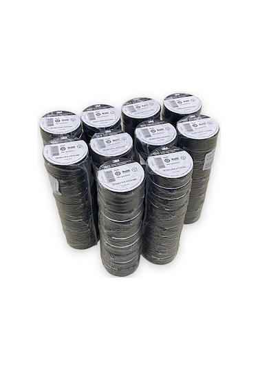 3M İZOLEBANT 18 MM SİYAH (POLONYA) (100 ADET)