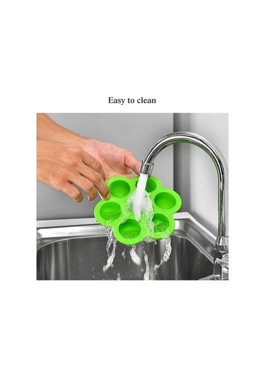 Besthome1 Pembe 7 Açık Silikon Kalıp - Pastalar, Buzlar İçin Pratik Çok Renkli Mutfak Ürünleri Çok Renkli