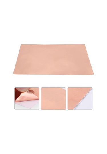 Hfambition Gitar Gürültü Engelleme Bakır Folyo Bandı 30x20cm Tek Yönlü 5 Adet, Emı Koruyucu, Su Geçirmez, İyice Yapışır