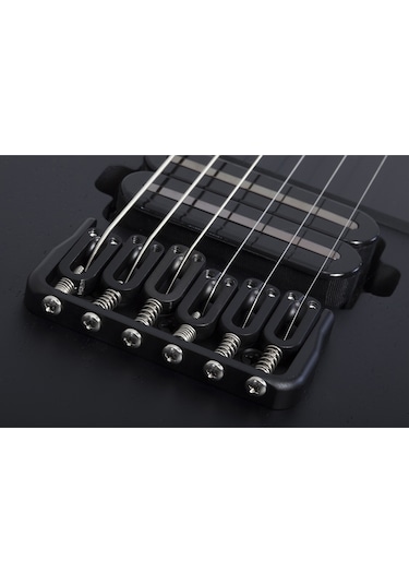 Schecter Pt Black Ops Elektro Gitar Satin Black Open Pore