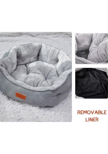 Küçük Köpekler İçin Köpek Yatağı Kapalı Kediler İçin Haki S Haki