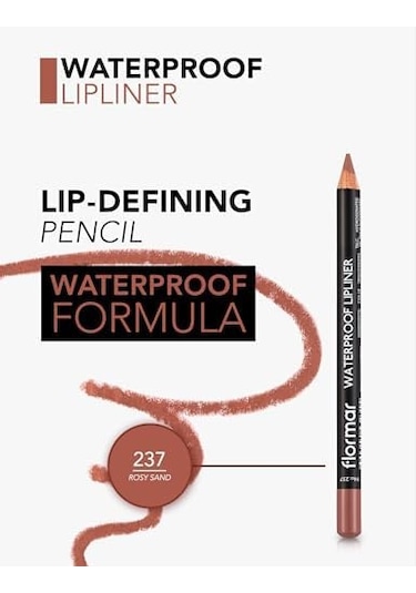 Waterproof Lipliner - Suya Dayanıklı Dudak Kalemi No:237 Rosy Sand 1.14 G 8690604567508 0