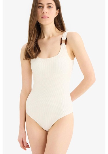 Defacto Regular Fit Bürümcük Mayo-fall İn Love T8005az25smer103 Ekru Defacto Regular Fit Bürümcük Mayo-fall İn Love T8005az25smer103 Ekru