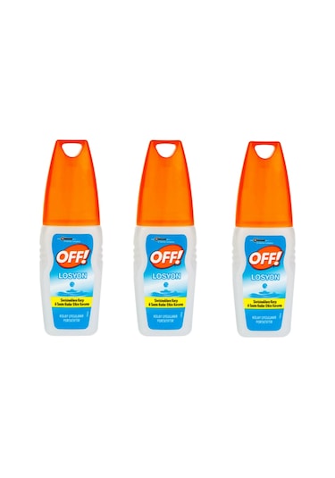 Off Aqua Pump Sinekkovar Losyon 3 x 100 ML