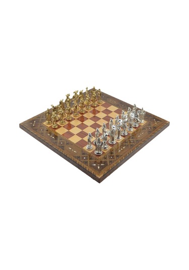 Gifthome Metal Satranç Takımı-seti battal ispanyol parlak Ve Sede