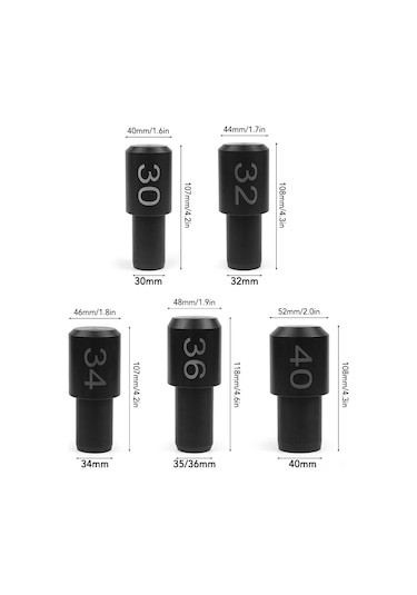 Geeroyoo Ön Amortisör Odağı Yükleme Aracı, 32mm Boru Çapı, Lastik Materyal, Foks/rockshox Uyumlu