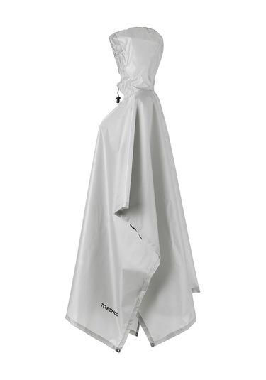 Skycity 210d Poliester Çok Amaçlı Outdoor Poncho - Pu8000mm Su Geçirmez, Çadır Matı/s Güneş Barı, Ultra Hafif, Gri Renk Çok Renkli