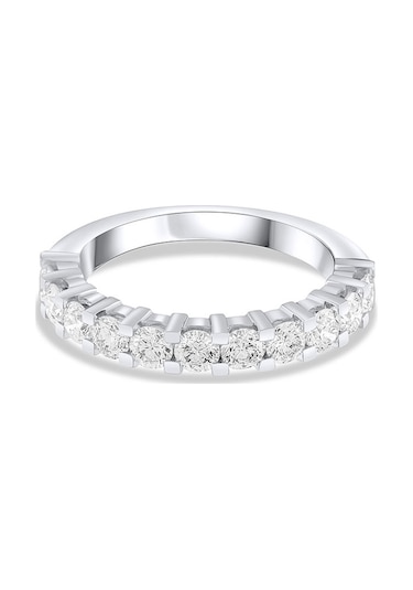 Pırlanta Yarımtur Sırataşlı Yüzük