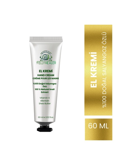 Fellyhealer Salyangoz Özlü El Kremi 60 ML