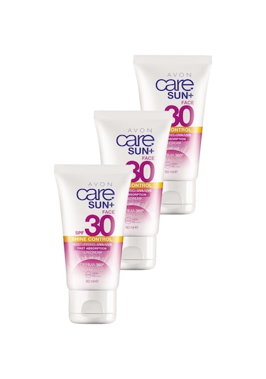 Avon Care Sun+ Shine Güneş Kremi SPF30 3 x 50 ML