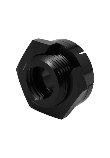 Skycity Motor Bağlantı Kablosu Fırewall Grommet Delik, Aluminyum Alaşım, Siyah, 7.5x7.5x4.5cm, 61g, Anahtar İle