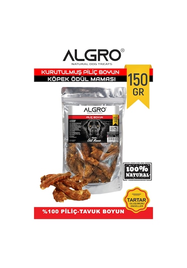 Algro Piliç Boyun Köpek Çiğneme Maması 150 G