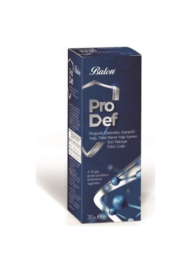 Balen Prodef Propolis Karanfil Yağı Içeren Boğaz Spreyi  30 ML
