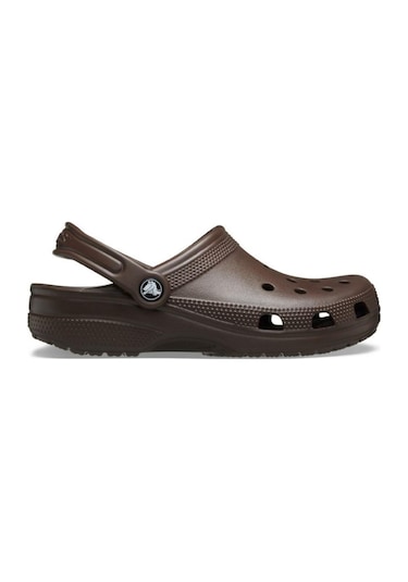 Crocs 10001 Classic Kahverengi Unisex Terlik Renksiz Şeffaf
