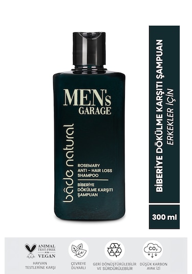 Men's Garage Biberiye Dökülme Karşıtı Şampuan 300 Ml