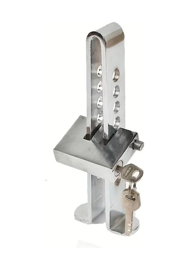 Elmpaly 9 Delik Araç Çalışma Önleyici Kilit Paslanmaz Fren Debriyaj Pedal Kilidi 3 Anahtarlı Güvenlik Koruma Aracı