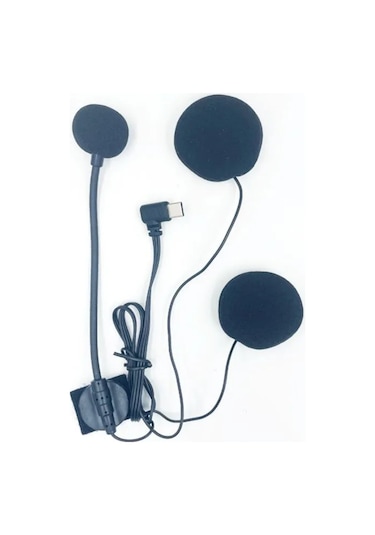 Maiyame Motosiklet Kaskı İçin Bluetooth 5.0 Kulaklık Aksesuarı, Type-c Bağlantılı, Ejeas V7/v4plus/v6pro+ Uyumlu