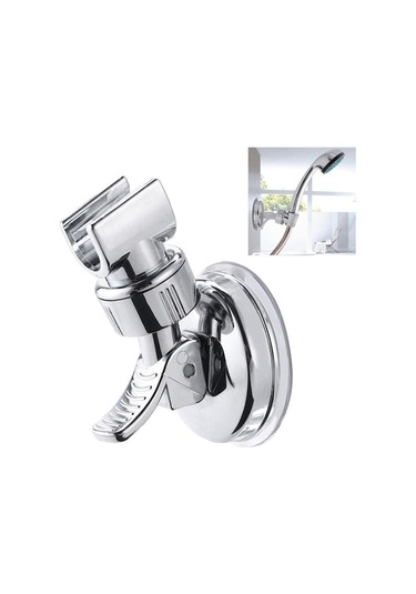 Rogfer Duş Başlıklı Tutucu Krom Banyo Ayarlanabilir Emme Braketi Tam Kaplı , Boyut:tam Kaplı Diğer Diğer