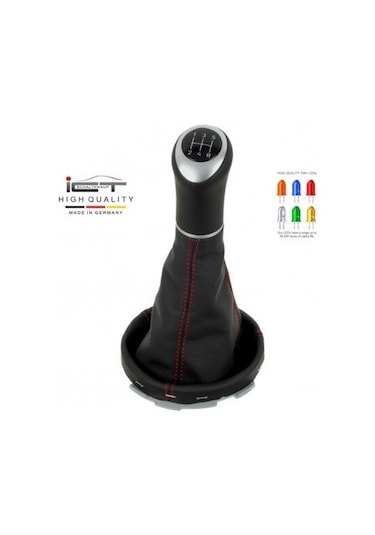 Ford Fiesta Mk6 Işıklı Ve Deri Körüklü Vites Topuzu