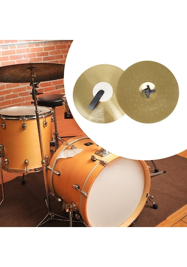 Suntek Crash Cymbal Davul Taşınabilir Çok Amaçlı 12-inç