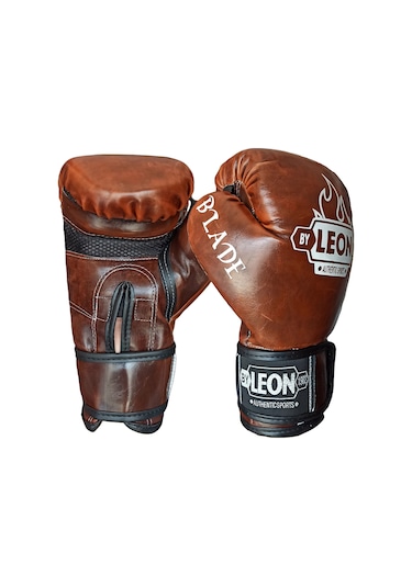 Aksaspor Leon Blade Training Boks, Kick Boks Ve Muay Thai Eldiveni Kahve