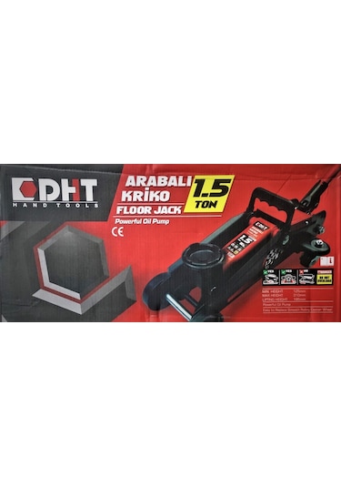 Dht 1.5 Ton Arabalı Kriko