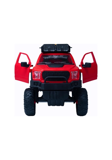 Zuzu Toys Wonstar Offroad Sesli Ve Işıklı 1:16 40165 Kırmızı Çok Renkli