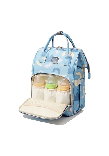 Dancemonkey Yeni Büyük Kapasiteli Anne Çantası - Su Geçirmez Beyaz Beyaz