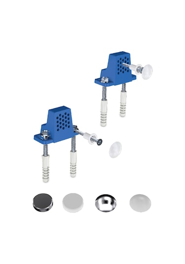 Creavit Klozet Montaj Seti Mavi Çektirmeli Montaj Seti