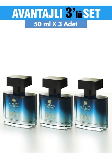 Alberto Taccini Sentinus Erkek Parfüm EDP 3 x 50 ML