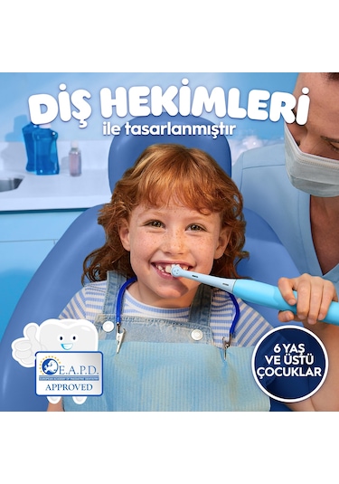 Oral-b İo Çocuk 6+ Stitch Şarjlı Diş Fırçası Şarjlı