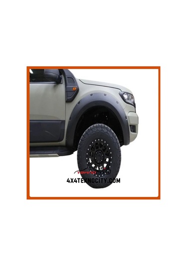 Ford Ranger T6 2012-2015 Çamurluk Kaplama -dodik Takımı Krom Cıva