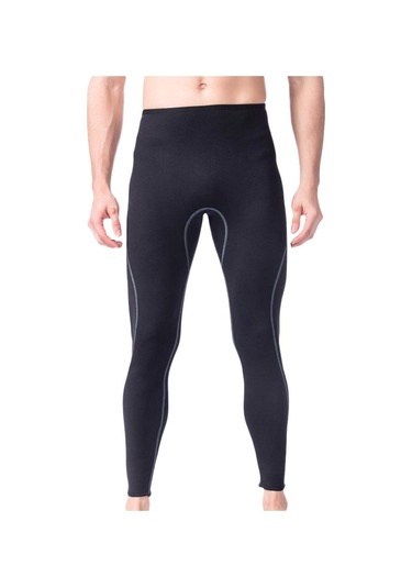 Suntek Erkek Wetsuit Pantolon Neopren Sıcak Tüplü Dalış Sörf S