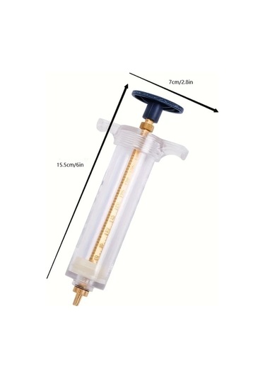 Fochsia Veteriner Şırıngası 28g Hayvan İğnesi Sığır Koyun Aşılama Seti