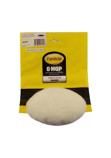 Farecla Beyaz Pasta Keçesi 200mm  Gml801