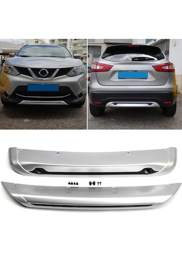 Nissan qashqai difüzör seti ön arka koruma 2014 / 2017