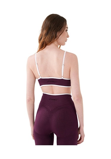 Musclecloth Nova Seamless Sport Bra Bordo