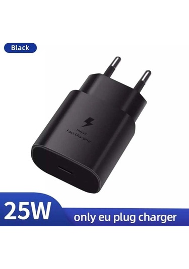 Samsung Uyumlu Hızlı Şarj Cihazı İçin 25w C Tipi Şarj Cihazı Ve 3.3ft C Tipi - C Tipi Kab Şarj Samsung Uyumlu Şarj Cihazı 56770688