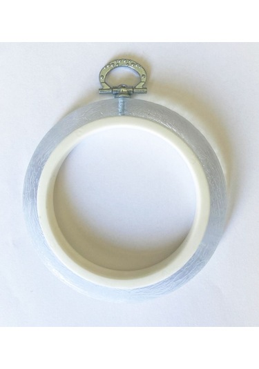 No:1 Yuvarlak Şeffaf Plastik Pano Kasnağı - 9.5cm - 10mm
