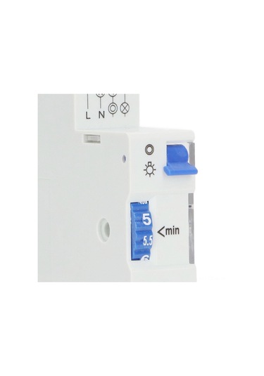 Qingmipy 1-7 Dakika Ayarı Mekanik Zamanlayıcı, 230v Ac 16a, Elektrikli Cihazları Kontrol Etmek İçin, Işık-sıcaklık Kaynağı Uyumlu, Modüler Ray Montajlı