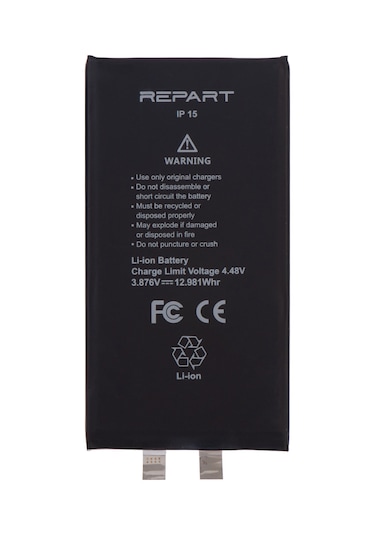 Apple Uyumlu iPhone 15 Batarya Film'siz Puntalanabilir Cell 3349 Mah