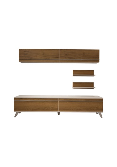 Decoraktiv Eko 5 Mdf Std Retro Tv Ünitesi Tv Sehpası Beyaz - Pera