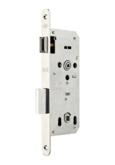 Kale 169r 40mm Banyo-wc Kilidi Rozet Delikli - Oval Nikel