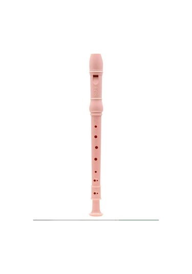 Helvacıoğlu Soprano Blok Flüt Açık Pembe