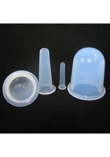 Masaj Silindiri Çukurluk Bardakları 14x9.8x4.2cm İle Nv2p0j Şeffaf