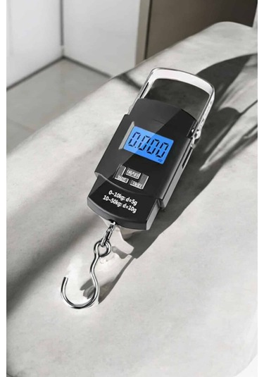 Ağırlık Ölçer 50 Kg El Terazisi El Kantarı Pilli Led Ekran Çok Renkli