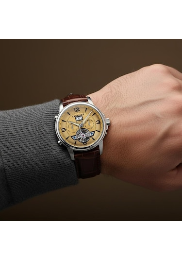Earnshaw Es-8177-03 Erkek Kol Saati Metalik Gri